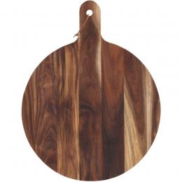 House Doctor Akacie Schneidebrett - natur - Ø 50 cm - H&ouml;he 1,5 cm