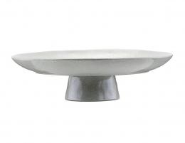 House Doctor Rustic Kuchenplatte - grey - Höhe 8,3 cm - Ø 32 cm