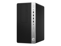 HP ProDesk 600 G4 Microtower-PC, Core i5-8500, 16GB RAM, 512GB SSD, Win10 Pro 3XW68EA