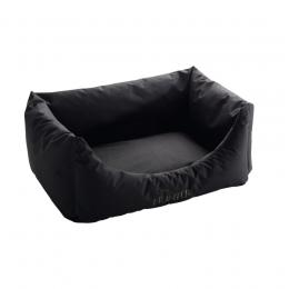 HUNTER Gent Antibakteriell Hundesofa - schwarz - Außen: 60x45 cm, Innen: 50x40 cm
