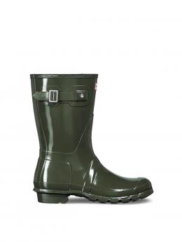 Hunter Herbststiefel Gr&uuml;n 15cm, Gr&ouml;&szlig;e EU 37