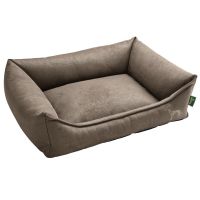 Hunter Hundesofa Bologna, stein - L 90 x B 70 x H 20 cm