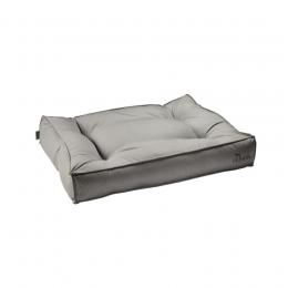 HUNTER Lancaster Hunde-Steppbett - grau - 70x50x16 cm