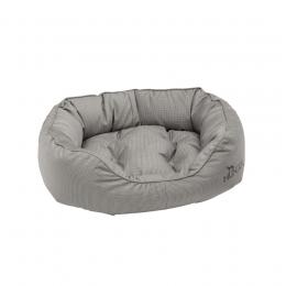 HUNTER Lancaster Hundesofa - grau - Außen: 60x40 cm, Innen: 55x35 cm