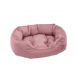HUNTER Lancaster Hundesofa - rot - Außen: 80x60 cm, Innen: 75x55 cm