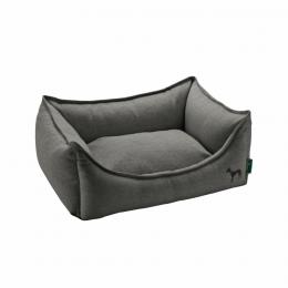 HUNTER Livingston Hundesofa - anthrazit - Außen: 80x60 cm, Innen: 70x50 cm