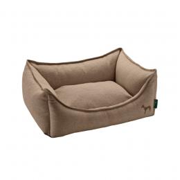 HUNTER Livingston Hundesofa - braun - Außen: 80x60 cm, Innen: 70x50 cm