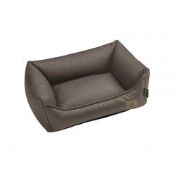 HUNTER Mira Hundesofa - taupe - Außen: 50x35 cm, Innen: 40x30 cm