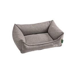 HUNTER Prag Hundesofa - grau - Außen: 50x35 cm, Innen: 40x30 cm