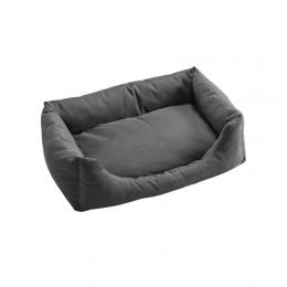 HUNTER Ravina Hundesofa - grau - Außen: 80x60 cm, Innen: 70x50 cm