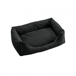 HUNTER Ravina Hundesofa - schwarz - Außen: 60x40 cm, Innen: 50x35 cm