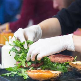 HYGONORM Nitril-Handschuh , SAFE LIGHT, , XL, wei&szlig;, puderfrei