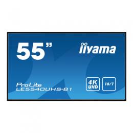 Iiyama LE5540UHS-B1 Digitial Signage Display - 4K-UHD, USB, LAN