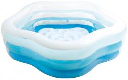 INTEX® Schwimm-Center Summer Colors Pool (Blau-Weiß)