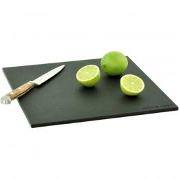 Jack & Lucy Allblack Schneidebrett 0,6 quadratisch - schwarz - 26,5x26,5x0,6 cm