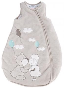 JACKY® Nicki Winterschlafsack Teddy Gr. 50/56 (Beige)
