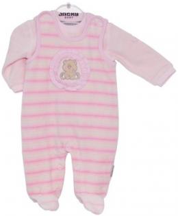 JACKY® Strampler-Set Nicky Bear Company Girls Gr. 56 (Rosa)