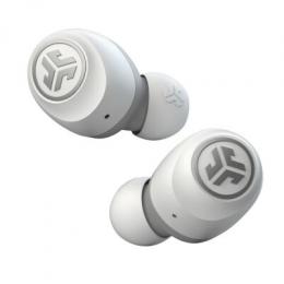 JLab GO Air True Wireless Earbuds weiß - in-Ear-Kopfhörer (20 Stunden Akkulaufzeit, eingebautes Mikrofon)