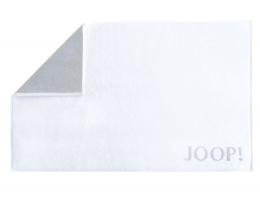 JOOP! Classic 1600 Badematte - weiß/silber - 50x80 cm