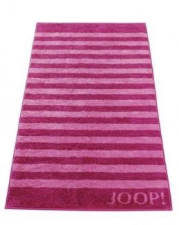 JOOP! Classic Stripes Saunatuch - cassis - 80x200 cm