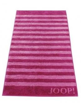 JOOP! Classic Stripes Saunatuch - cassis - 80x200 cm
