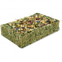 JR Farm Heu-Schale mit Blüten 2x130g