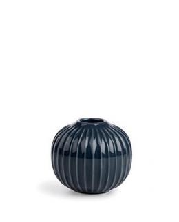 Kähler Hammershøi Kerzenhalter gross - anthrazit - Ø 7,5 cm - Höhe 6,5 cm