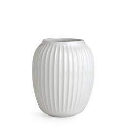 Kähler Hammershøi Vase gross - weiß - Ø 16,5 cm - Höhe 20 cm