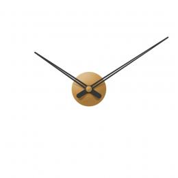 KARLSSON LBT mini Sharp Wanduhr - caramel brown - Ø 44 cm