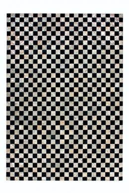 Kayoom Rocket 210 Patchwork-Teppich - Silber / Grau - 120x170 cm