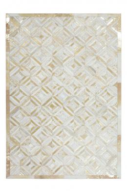 Kayoom Spark 410 Teppich - Elfenbein / Gold - 120x170 cm
