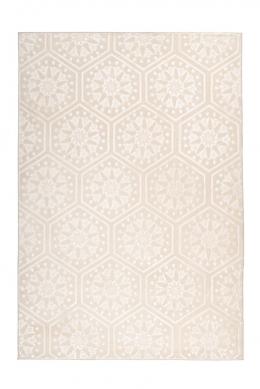 Kayoom Teppich Monroe 200 - creme - 120x170 cm