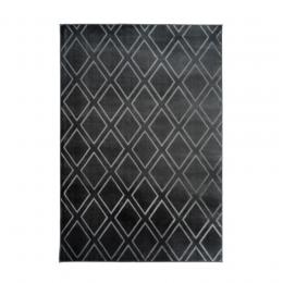 Kayoom Teppich Monroe 300 - anthrazit - 80x300 cm