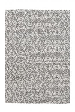 Kayoom Teppich Yoga 100 - grau-creme - 120x170 cm