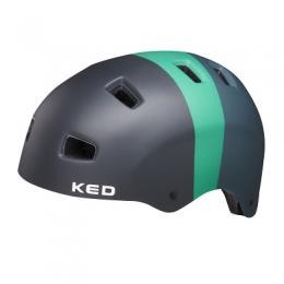 KED Fahrradhelm 5Forty, M, Schwarz-Grün