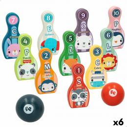 Kegelspiel Fisher Price tiere (6 St&uuml;ck)