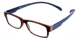 KLAMMERAFFE Lesebrille havanna blau