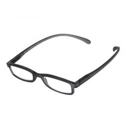 KLAMMERAFFE Lesebrille in schmaler Form grau