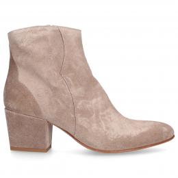 Klassische Stiefeletten 300-01P Veloursleder