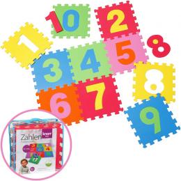 KNORRTOYS® EVA Schaumstoff Puzzlematten Zahlen 10-teilig (Bunt)