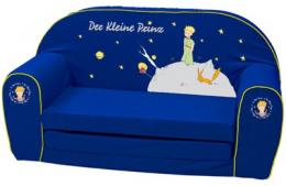 KNORRTOYS® Kindersofa Der Kleine Prinz (Blau)