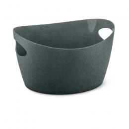 koziol BOTTICHELLI S Zuber Multifunktionsbox - organic deep grey - Gr. S - 1,5 Liter - 23x13x18,8 cm