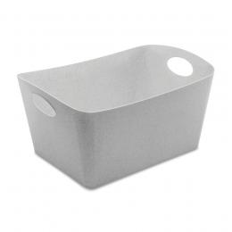 koziol BOXX L Aufbewahrungsbox 15 Liter - organic grey - 32,5 x 47,5 x 23,4 cm