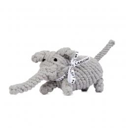 LABONI ELTON ELEFANT KULT-SPIELZEUG FÜR HUNDE - grau - 33 x 8 x 10 cm