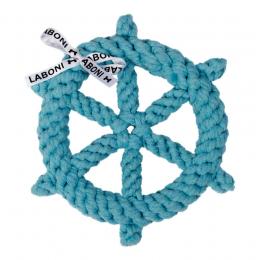 LABONI SKIPPER KULT-SPIELZEUG FÜR HUNDE - blau - 21 x 21 x 3 cm