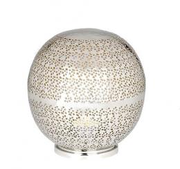 Lambert Azrou Windlicht - silberfarben - Ø 17 cm