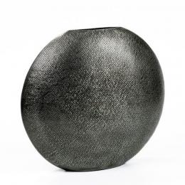 Lambert Faro Vase/Gefäß XL - schwarz - Ø 38 cm 35x12 cm
