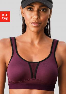 LASCANA ACTIVE Sport-BH »Watercolor«, ohne B&uuml;gel, f&uuml;r starker Belastung, Basic Dessous