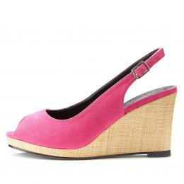 LASCANA Sandalette, mit Keilabsatz