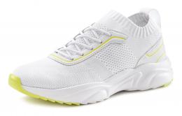 LASCANA Sneaker, Schnürhalbschuh, Freizeitschuh,Slipper,leichtes Mesh-Material VEGAN